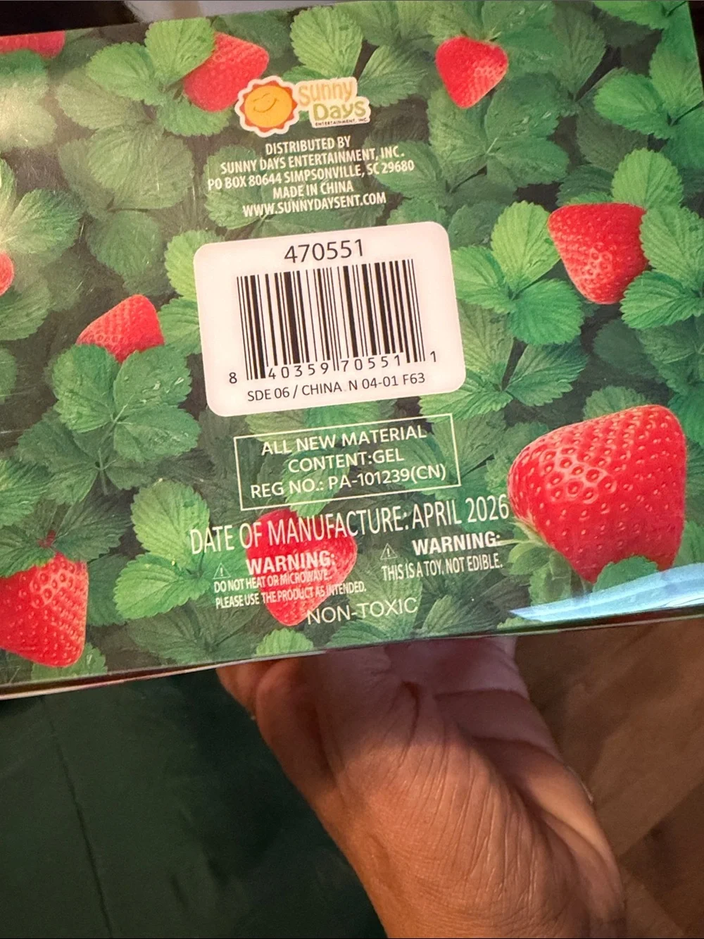 Squeeeze Strawberry 🍓 Last one